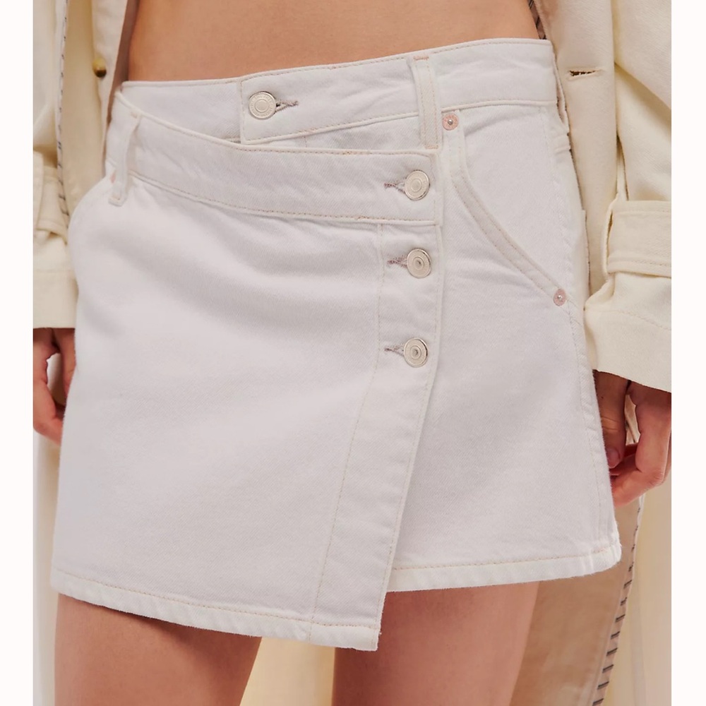 We The Free Wynne Denim Skirt